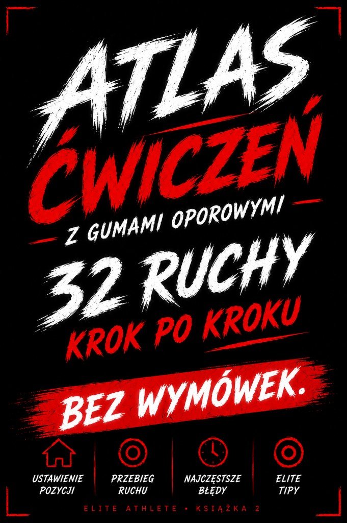 Okładka Atlas ćwiczeń z gumami oporowymi